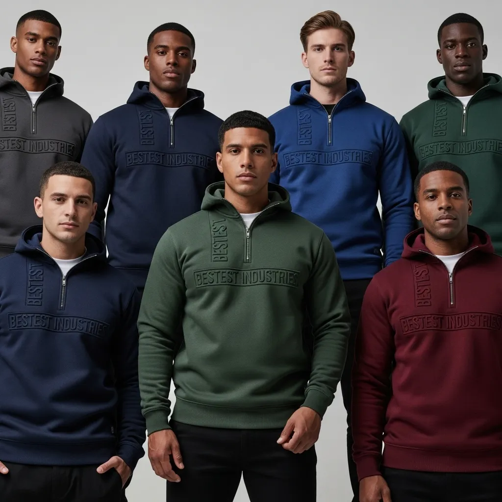 Quarter Zip Sweatshirt Manufacturer