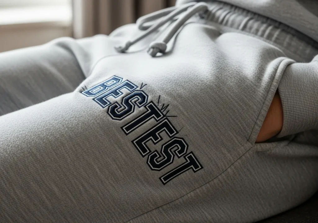 embroidered sweatpants manufacturers