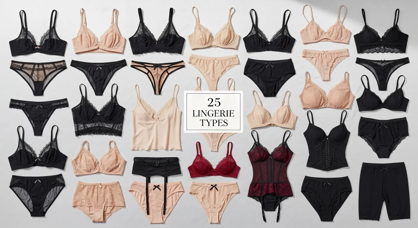 25 Lingerie Types