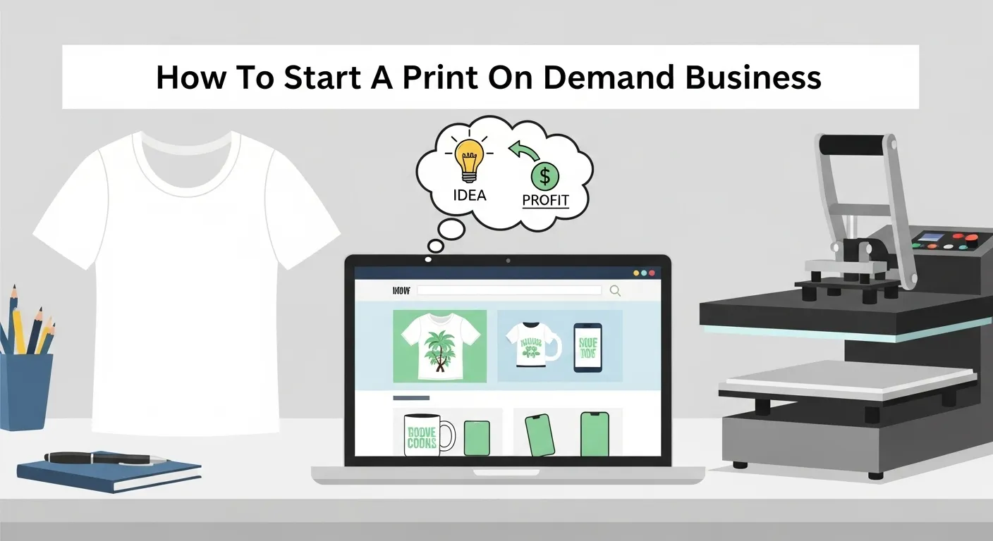How To Start A Print On Demand Business
