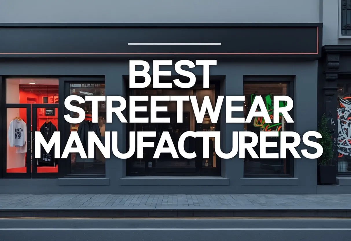 Best Streetwear Manufacturers