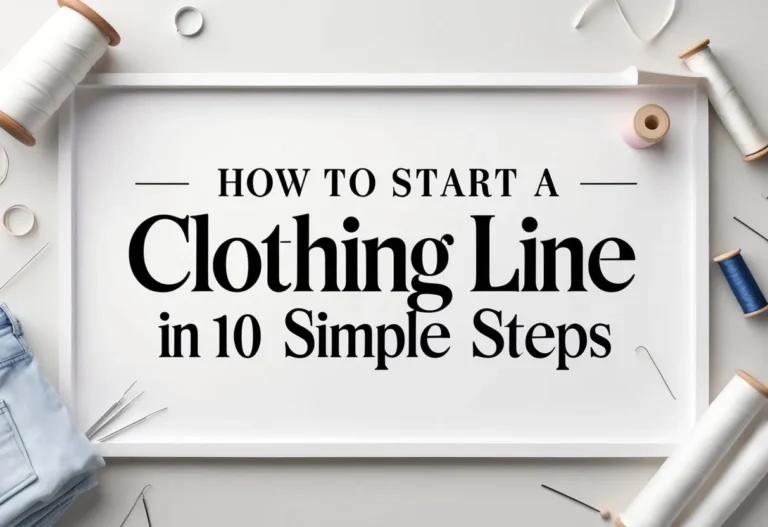 How to Start a Clothing Line in 10 Simple Steps