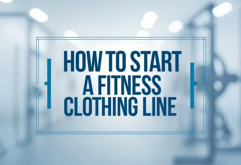 How to Start a Fitness Clothing Line