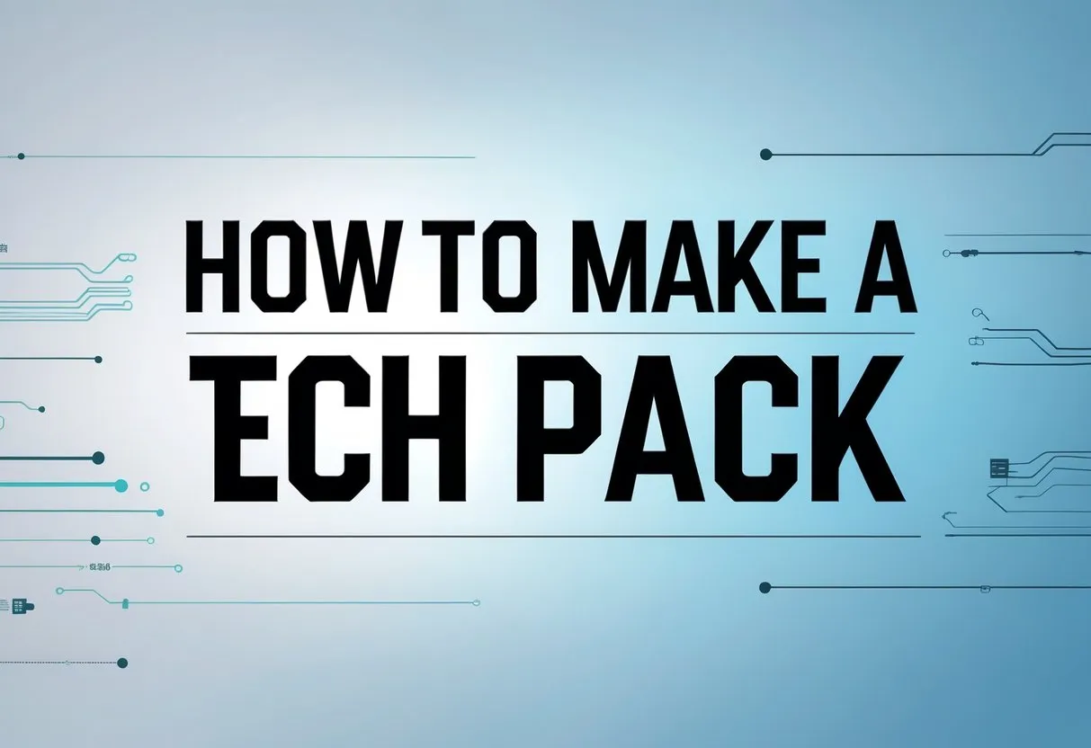 Master How To Make A Tech Pack
