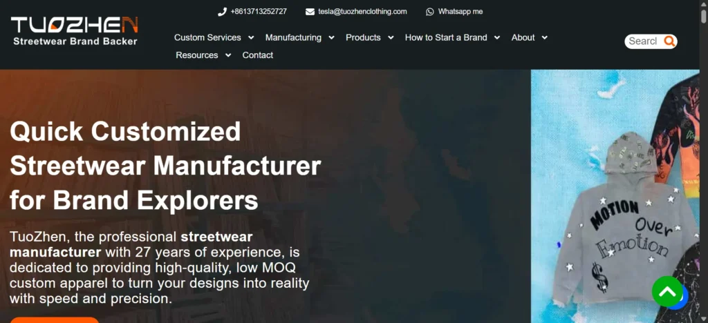 Tuozhen Apparel