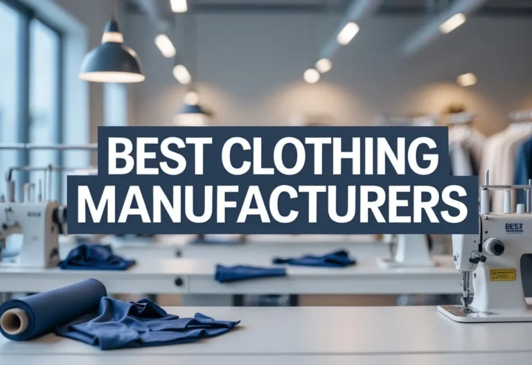 best clothing manufacturers