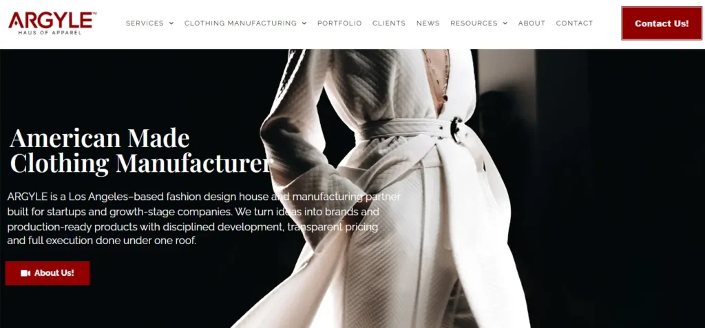 ARGYLE Haus of Apparel