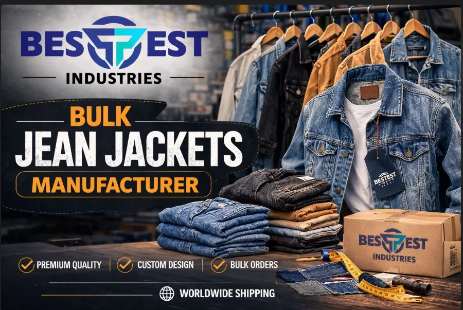 Bestest Industries Bulk Jeans Jacket Manufacturer
