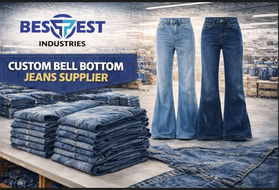 Bestest Industries Custom Bell Bottom Jeans Manufacturer