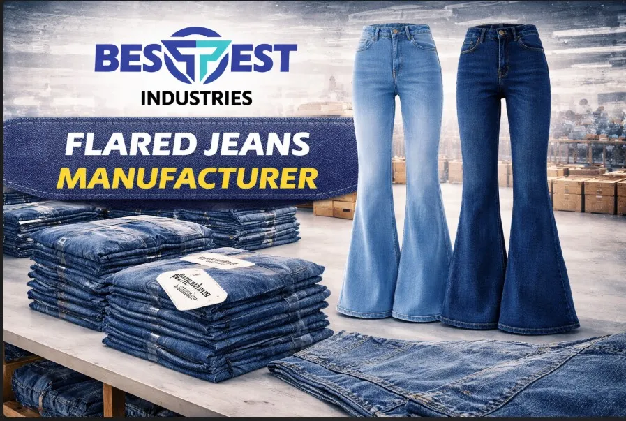 Bestest Industries Flared Jeans Manufacturer