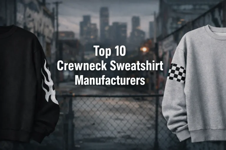 Crewneck Sweatshirt Manufacturers
