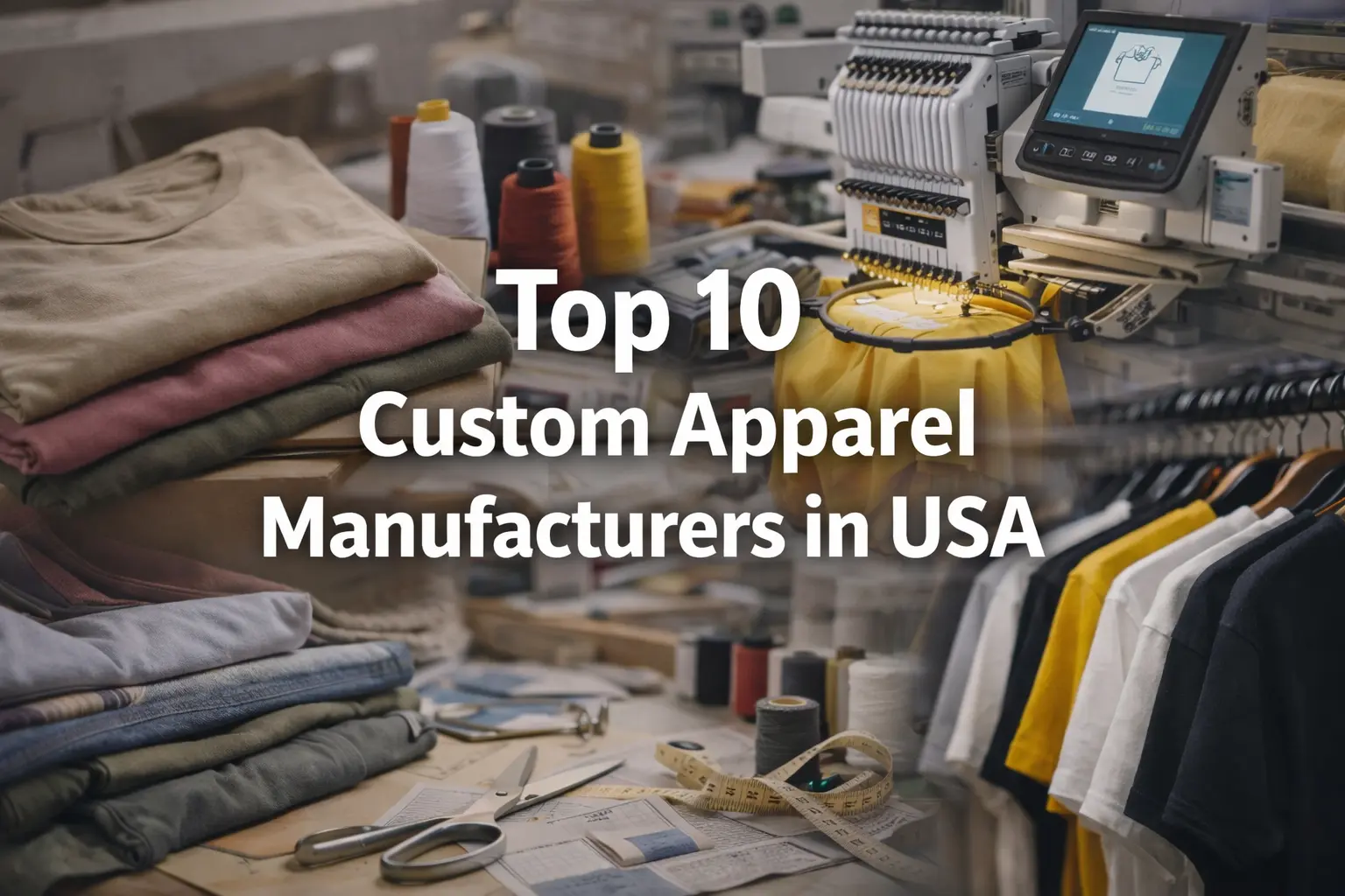 Custom Apparel Manufacturers in USA