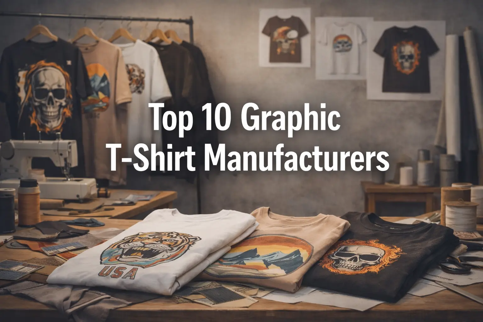 Graphic T‑Shirt Manufacturers in USA
