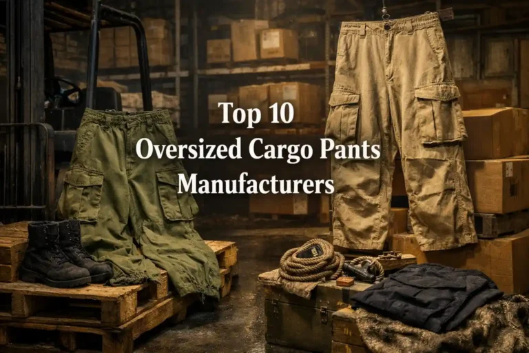 Oversized Cargo Pants Manufacturers