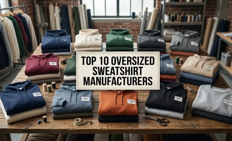Oversized Sweatshirt Manufacturers