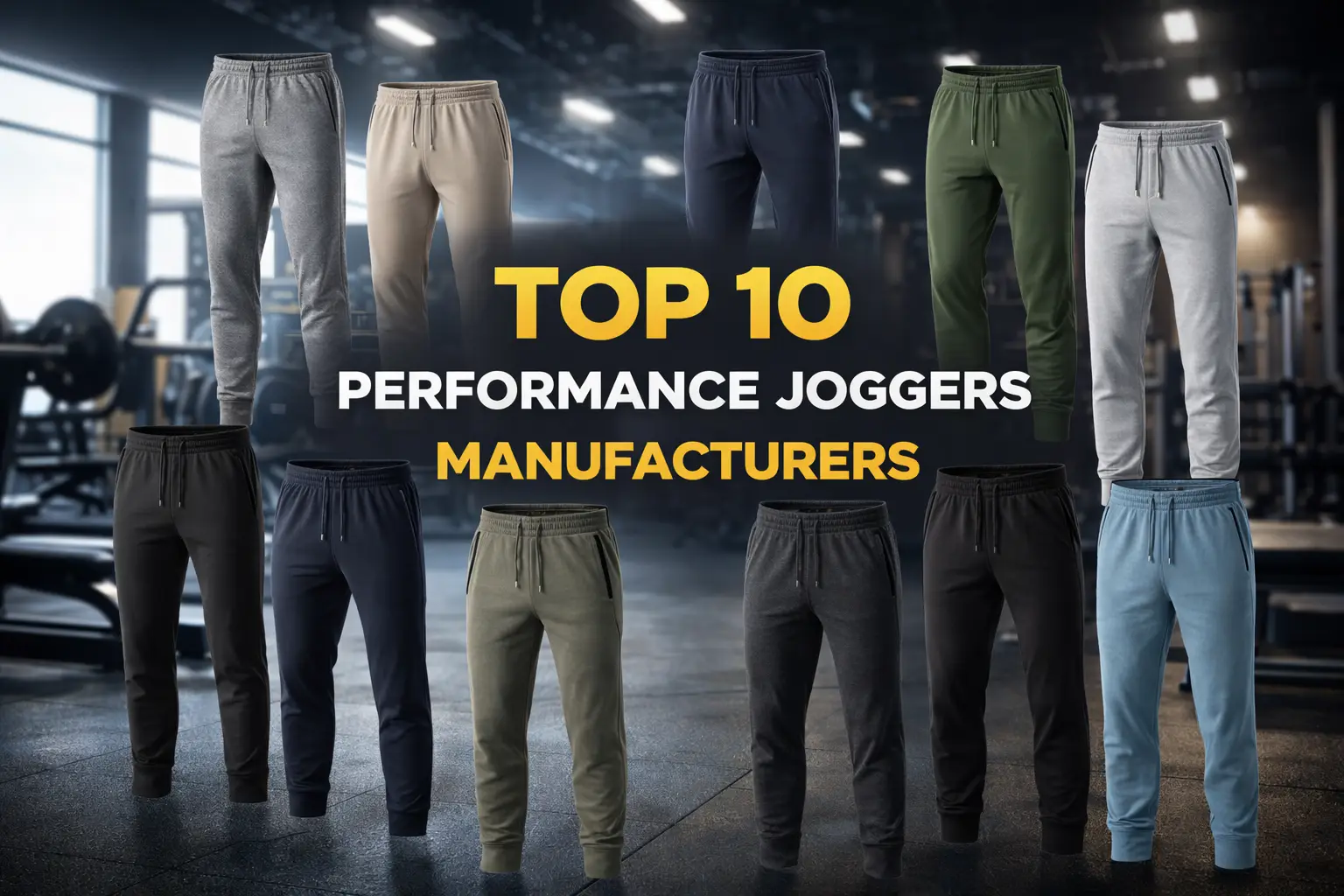 Performance Joggers Manufacturers