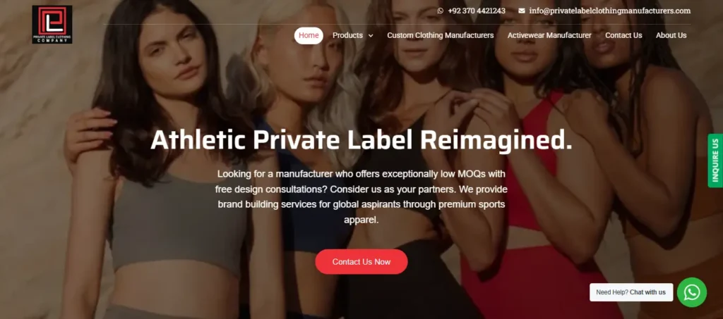 Private Label Clothing Manufacturers