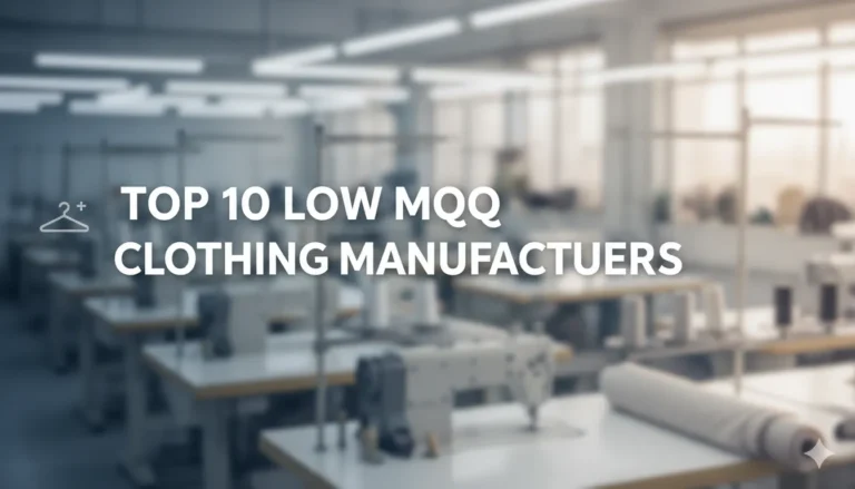 Top 10 Low MOQ Clothing Manufacturers