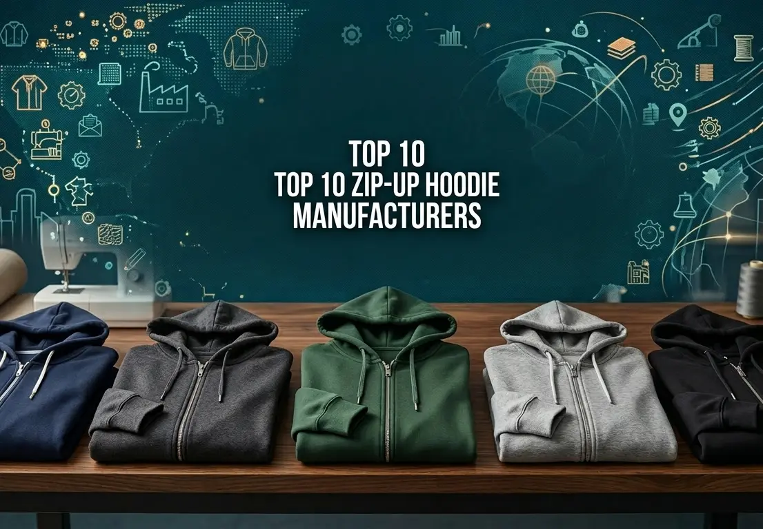 Zip-Up Hoodie Manufacturers