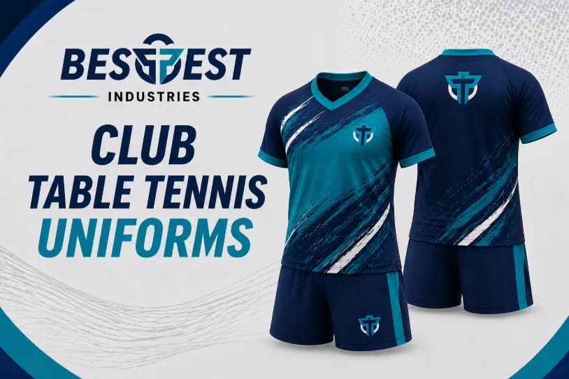 Bestest Industry Club Table Tennis Uniforms