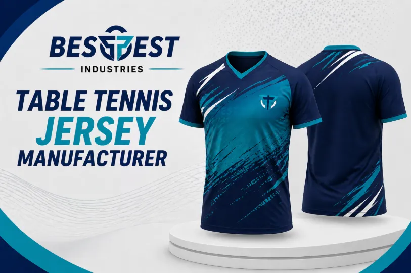 Bestest Industry Table Tennis Jersey Manufacturer