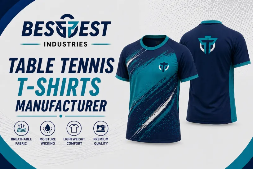 Bestest Industry Table Tennis T Shirts Manufacturer