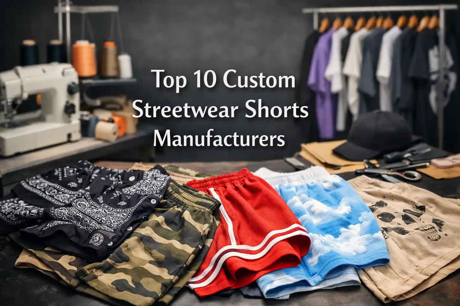 Custom Streetwear Shorts Manufacturers