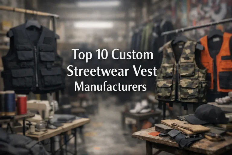 Custom Streetwear Vest Manufacturers