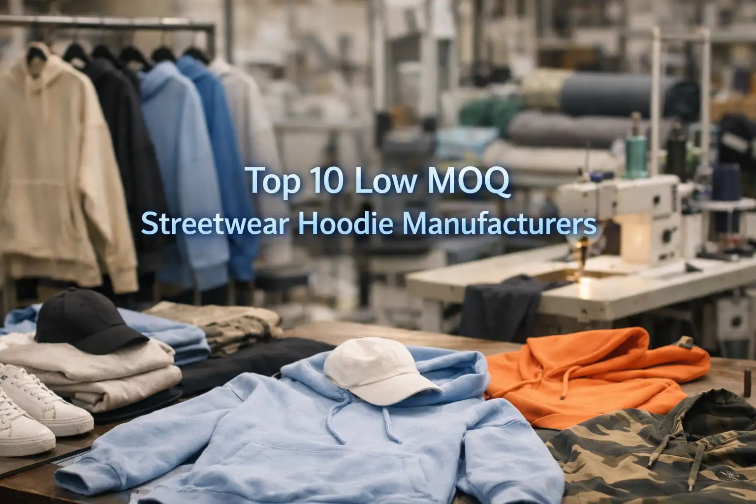 Low MOQ Streetwear Hoodie Manufacturers