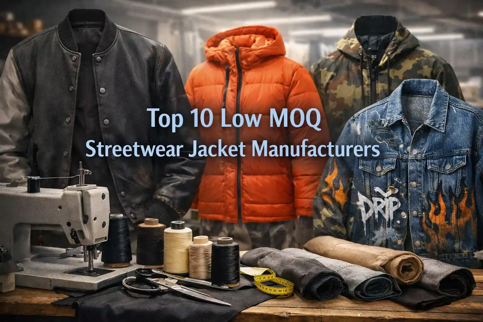 Low MOQ Streetwear Jacket Manufacturers