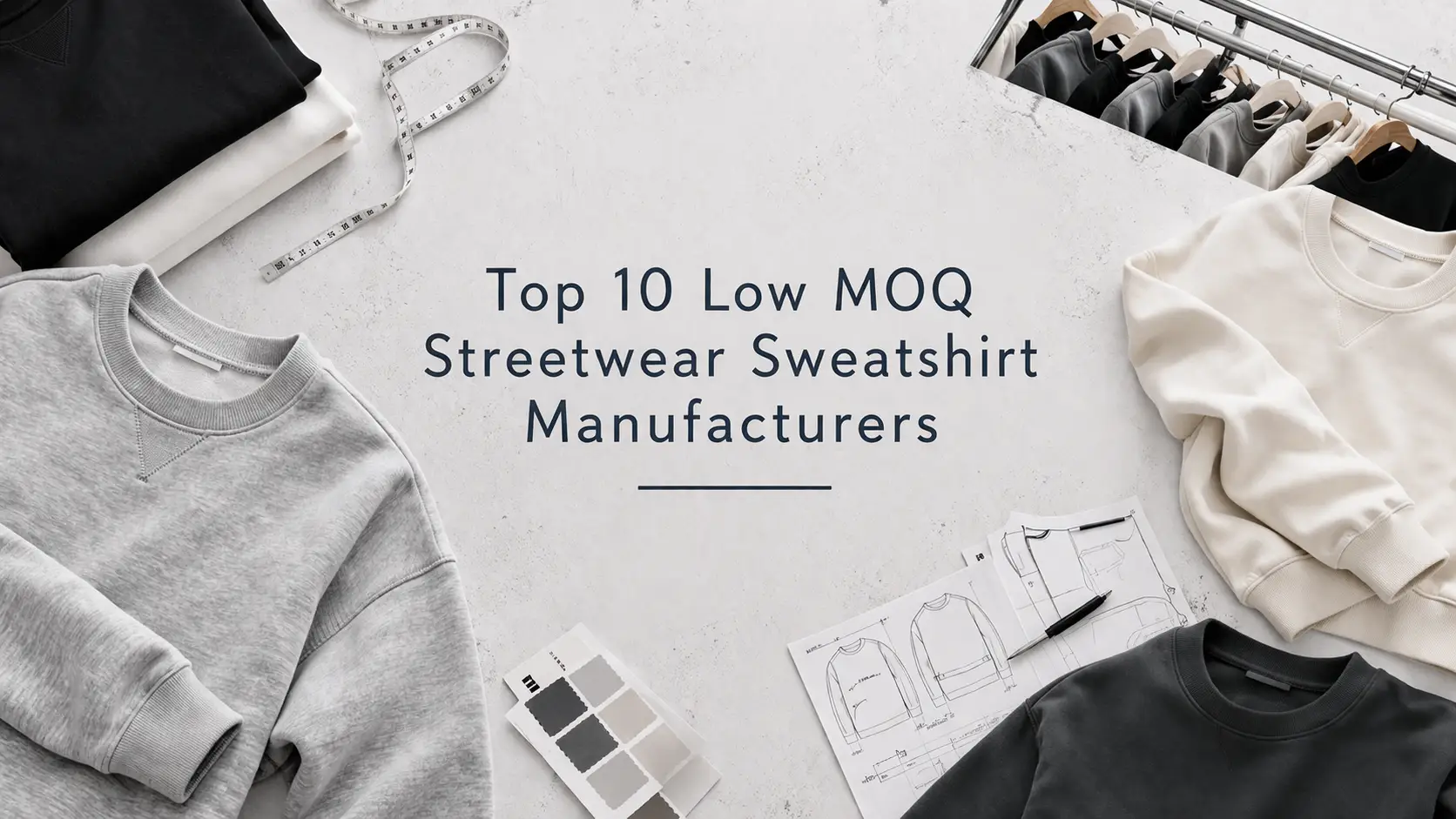 Low MOQ Streetwear Sweatshirt Manufacturers