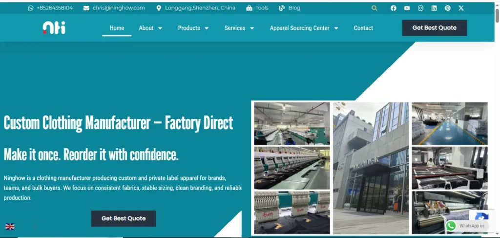 Ninghow Apparel