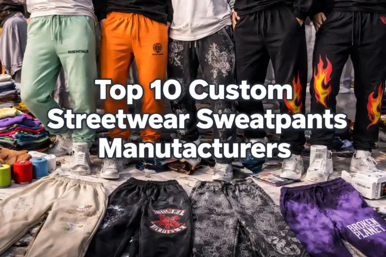 Streetwear Sweatpants Manufacturers