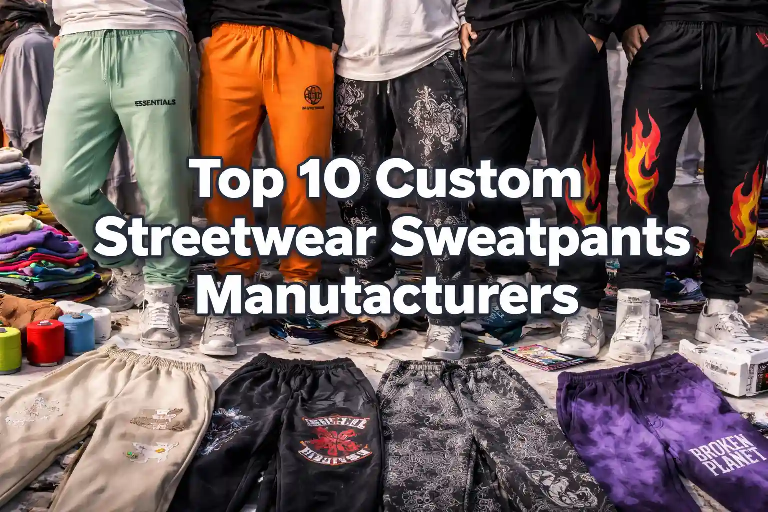 Streetwear Sweatpants Manufacturers