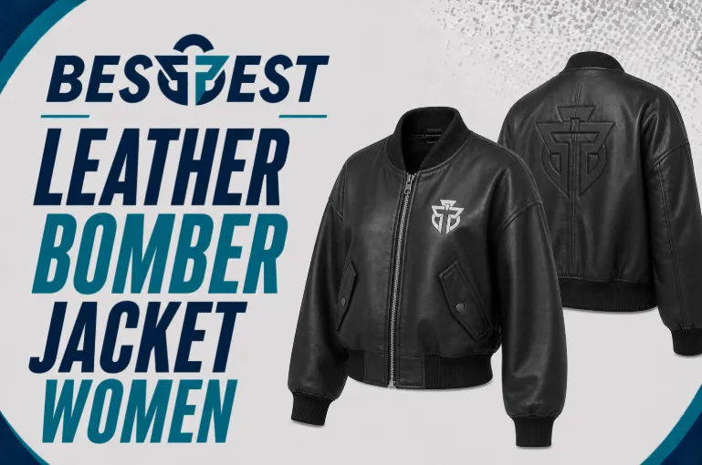 Bestest Industry leather bomber jacket women Manufacturer